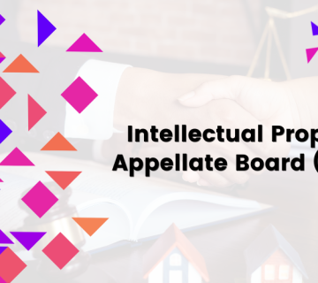Former IPAB office building in Chennai with Indian IP law books