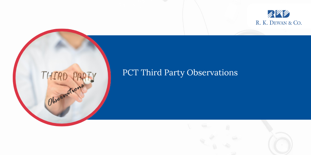 PCT Third Party Observations