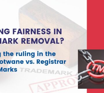 Motwane case legal dispute with Registrar of Trade Marks – RK Dewan & Co.