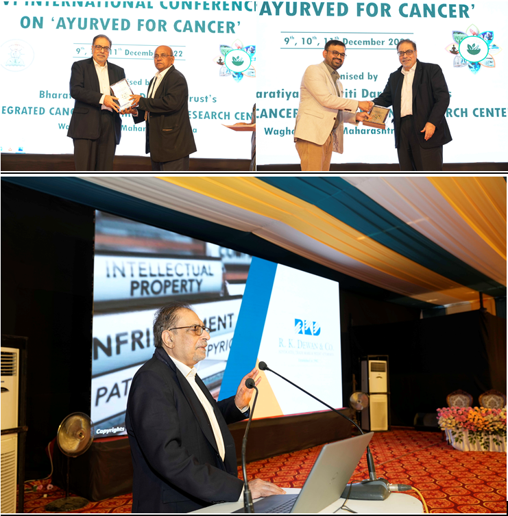 Dr. Dewan chairs a session at the 6th International Conference on Ayurved for Cancer