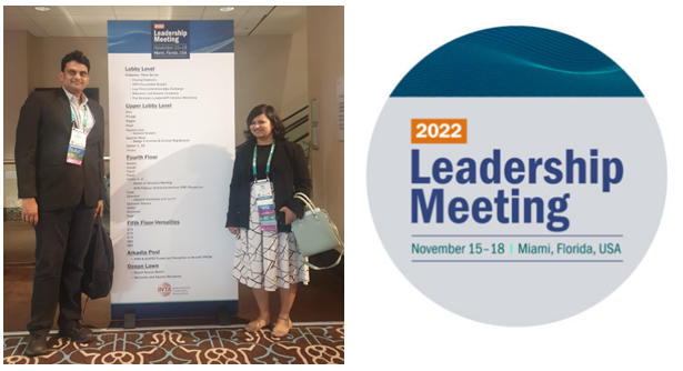 R K Dewan & Co. at the INTA Leadership Meeting, 2022 in Miami, Florida, USA