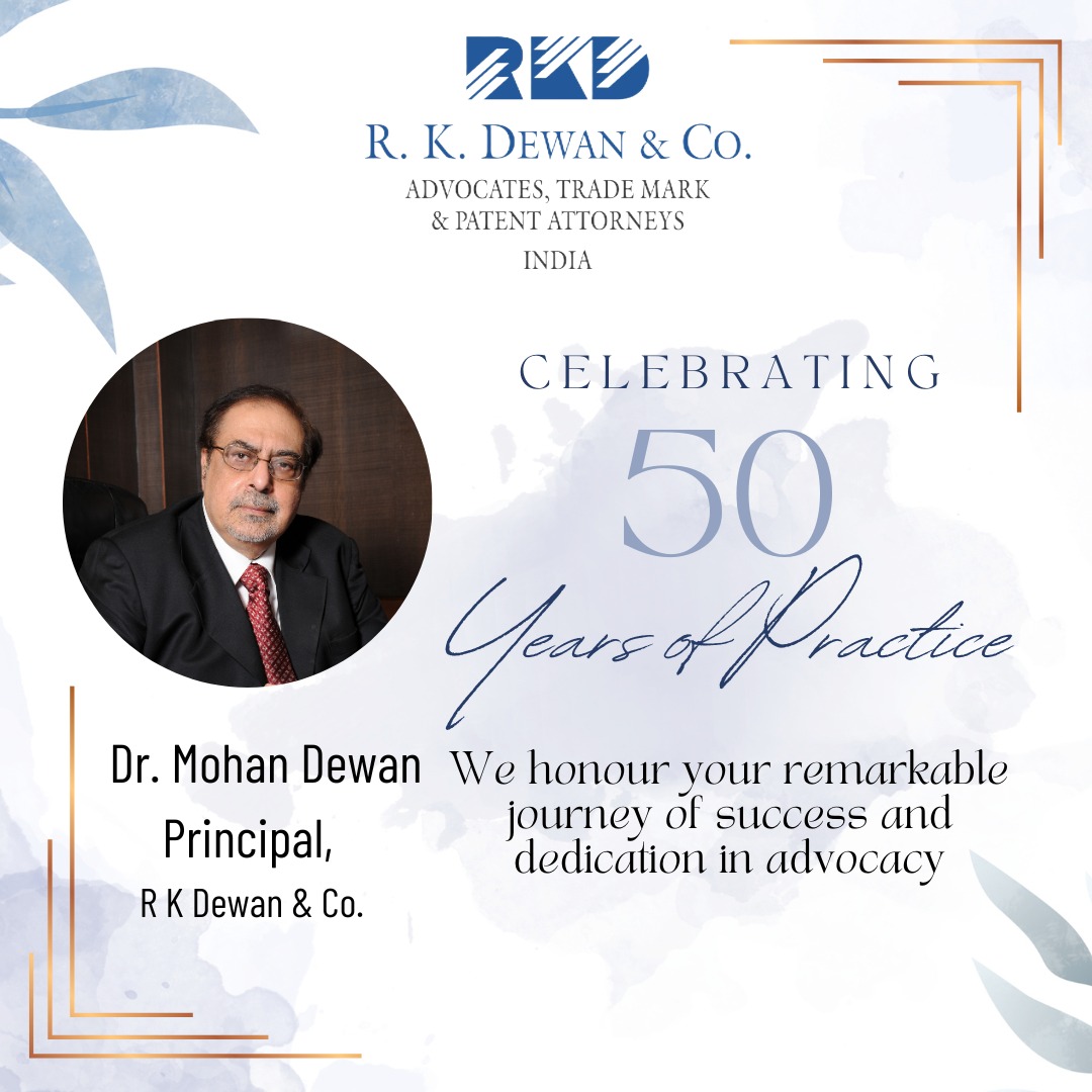 Dr Mohan Dewan completes 50 Years